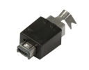 Роз'єм USB-04-MC штеккер MINI USB на кабель 4 контактів