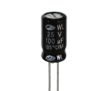 Конденсатор електролітичний 100 uF 25 V, 105C, d6,3 h11