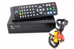 Цифровий приймач DVBT/T2/C FullHD HD SE METAL