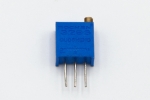 Підстроювальний резистор 3296W 20 Om крок 2,5x2,5mm