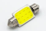 Автомобільна світлодіодна лампочка COB 36mm, 12SMD, білий холодний