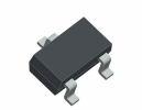 Транзистор біполярний SMD BC847С, NPN, 45V 0.1A, корпус: SOT-23