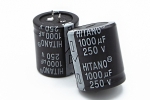 Конденсатор електролітичний 1000 uF 250 V, 105°C, d35 h41