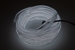 Світлодіодна стрічка El Wire Neon, білий, з кантом, 1m