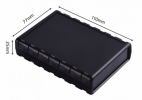 Корпус BMD 60036-A2 пластмасовий чорний