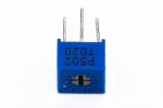 Підстроювальний резистор 3362 P 5 kOm крок 5x2,5mm