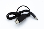 Кабель живлення USB AM -> 5,5/2,1 підвищуючий 5В->12В 0,5А