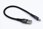 Кабель NC09 USB2.0- Type-C 3A 25см