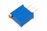 Підстроювальний резистор 3296W 500 kOm, крок 2,5x2,5mm