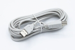 Кабель USB2.0 AM/BM 3м., сірий