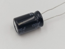 Конденсатор електролітичний 1000 uF 35 V, 105C,  d12,5 h20 для дронів
