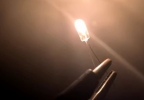 Лампочка приборна 12v  d5mm прозора