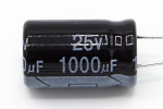 Конденсатор электролитический 1000 uF 25 V, 105C, d10 h17