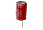 Конденсатор електролітичний 22 uF 400 V, 105C, d13 h20
