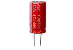 Конденсатор електролітичний 47 uF 400 V, 105C, d16 h31,5