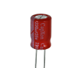 конденсатор электролитический 220 uF 25 V, 105°C, d8 h11,5