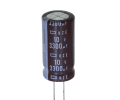 Конденсатор електролітичний 3300 uF 10 V, 105C, d13 h26