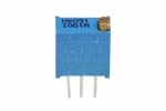 Підстроювальний резистор 3296W 10 Om, крок 2,5x2,5mm