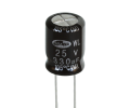 Конденсатор електролітичний 330 uF 25 V, 105C, d10 h12,5
