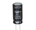 Конденсатор електролітичний 1000 uF 35 V, 105C, d12,5 h25