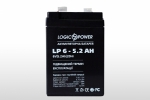 Акумуляторна батарея LPM 6-5,2, 6V 5,2Ah