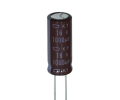 Конденсатор электролитический 1000 uF 16 V, 105C, d8 h20
