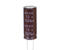 Конденсатор электролитический 1500 uF 10 V, 105C, d10 h25