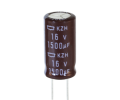 Конденсатор електролітичний 1500 uF 16 V, 105C, d10 h20