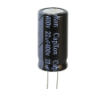 Конденсатор електролітичний 22 uF 400 V, 105C, d13 h25