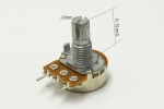 Резистор переменный TP WH148-1A-2-B10K, L-15 T18, 10kOm