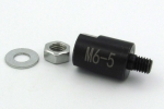 5мм->M6 втулка металева для пил з внутрішнім діаметром 6мм на мотор