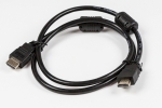 Шнур HDMI, штекер-штекер, версія: 1.4, 1м, чорний