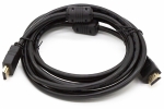 Шнур HDMI, штекер-штекер, версія: 1.4, 3m, чорний