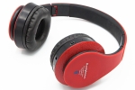 Навушники Bluetooth STN-12, червоні, повнорозмірні, складні