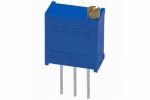 Підстроювальний резистор 3296W 1 kOm, крок 2,5x2,5mm
