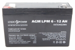 Акумуляторна батарея 6V 12Ah LPM 6-12