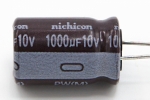 Конденсатор электролитический 1000uF 10 V, 105C, d10 h16