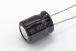 Конденсатор електролітичний 470 uF 16 V, 105°C,  d10 h12