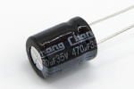 Конденсатор електролітичний 470 uF 35 V, 105C, d10 h13
