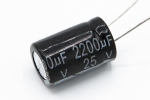 Конденсатор електролітичний 2200 uF 25 V, 105C, d13 h21