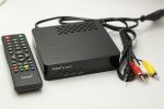 Цифровой эфирный тюнер DVB-T T2, 3820 HD+пульт ДУ