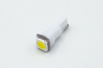 Автомобільна світлодіодна лампочка T5, 5050-1SMD, біла