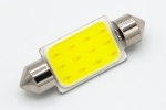 Автомобільна світлодіодна лампочка COB 39mm, 12SMD, білий холодний
