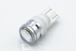 Автомобильная светодиодная лампочка T10-2835-3SMD-L, 1.5W белый холодный