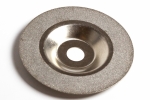Алмазний диск тарілчастий 100мм на вісь 16мм товщина 1,2мм